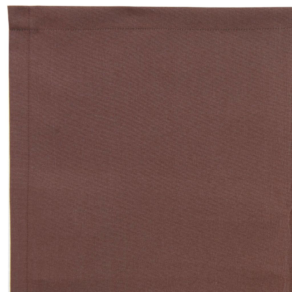 Markisenschürzen-Ersatz Braun gestreift 230 x 20 cm Polyester