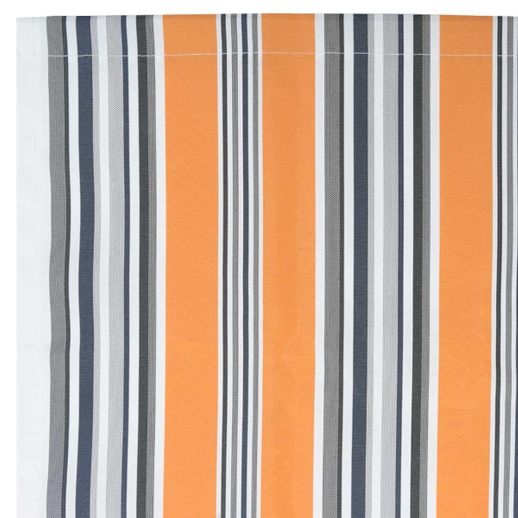 Markisenschürzen-Ersatz Mehrfarbig 230 x 20 cm Polyester