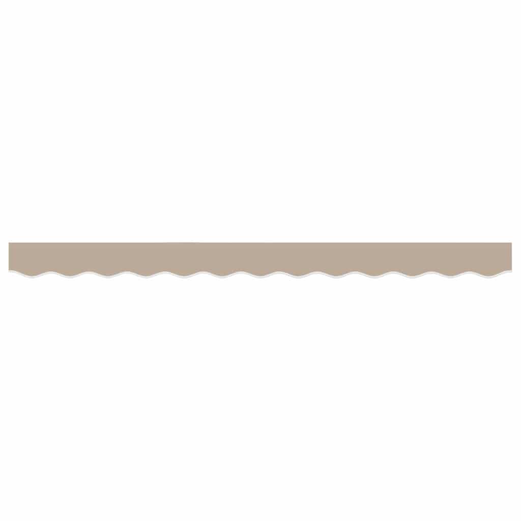 Markisenschürzen-Ersatz Beige 230 x 20 cm Polyester