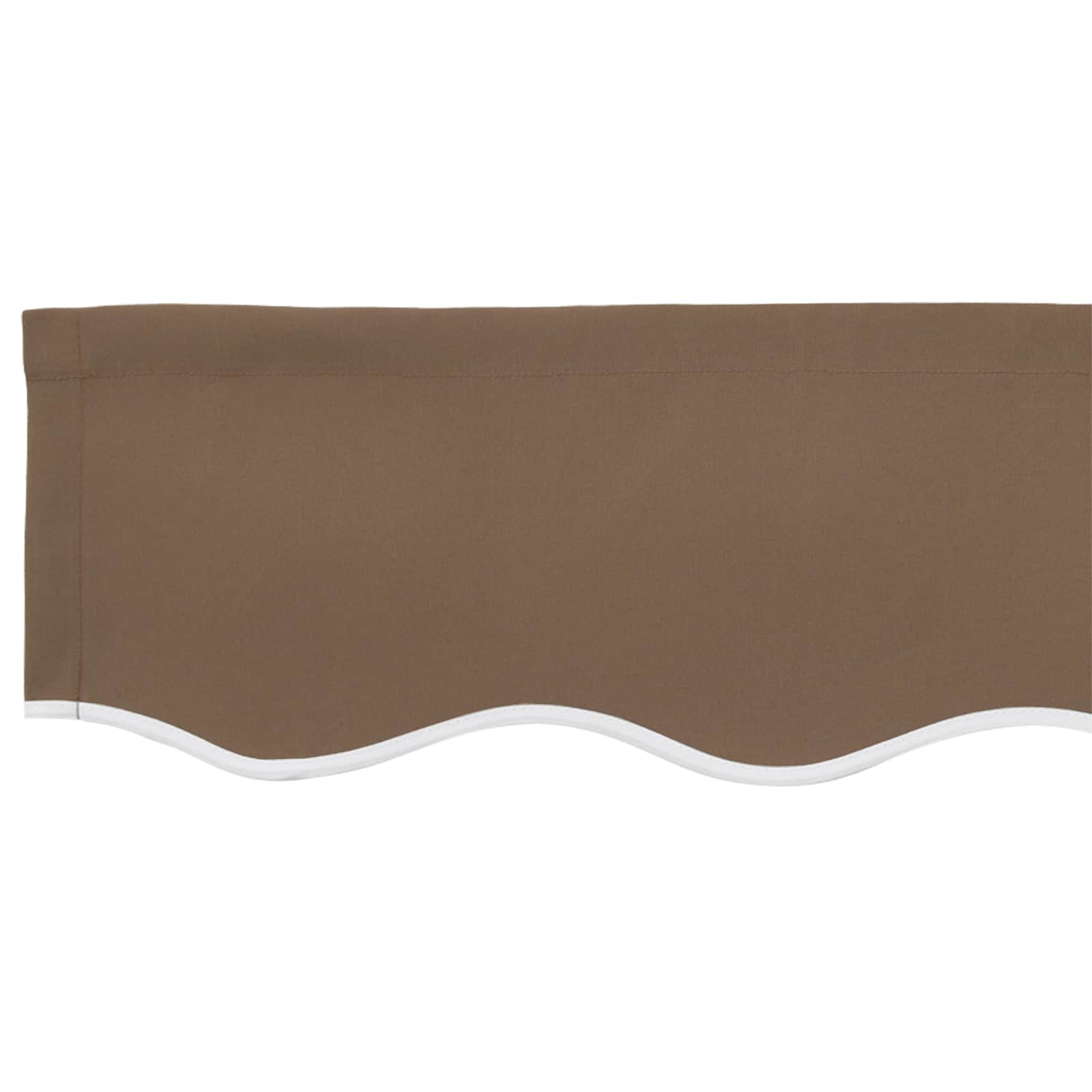 Markisenschürzen-Ersatz Beige 580 x 20 cm Polyester