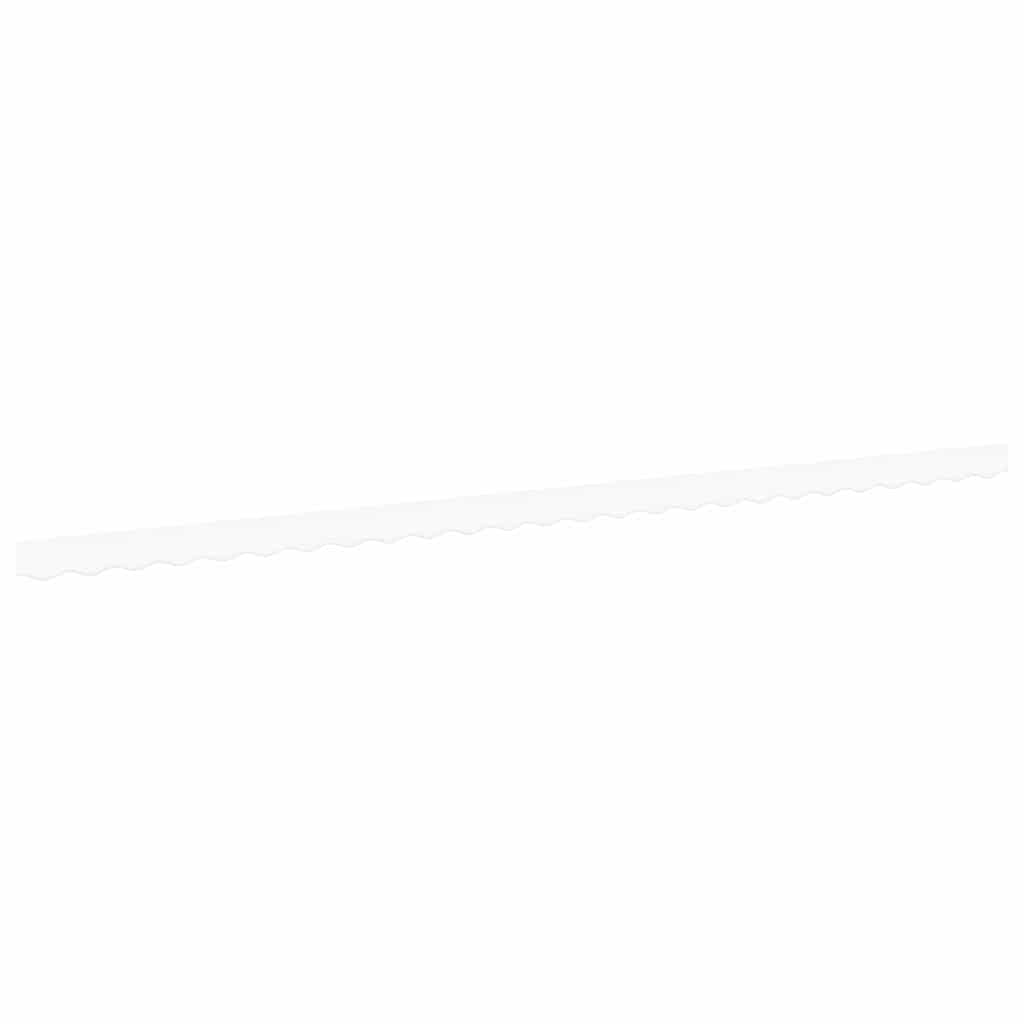 Markisenschürzen-Ersatz Weiß 580 x 20 cm Polyester