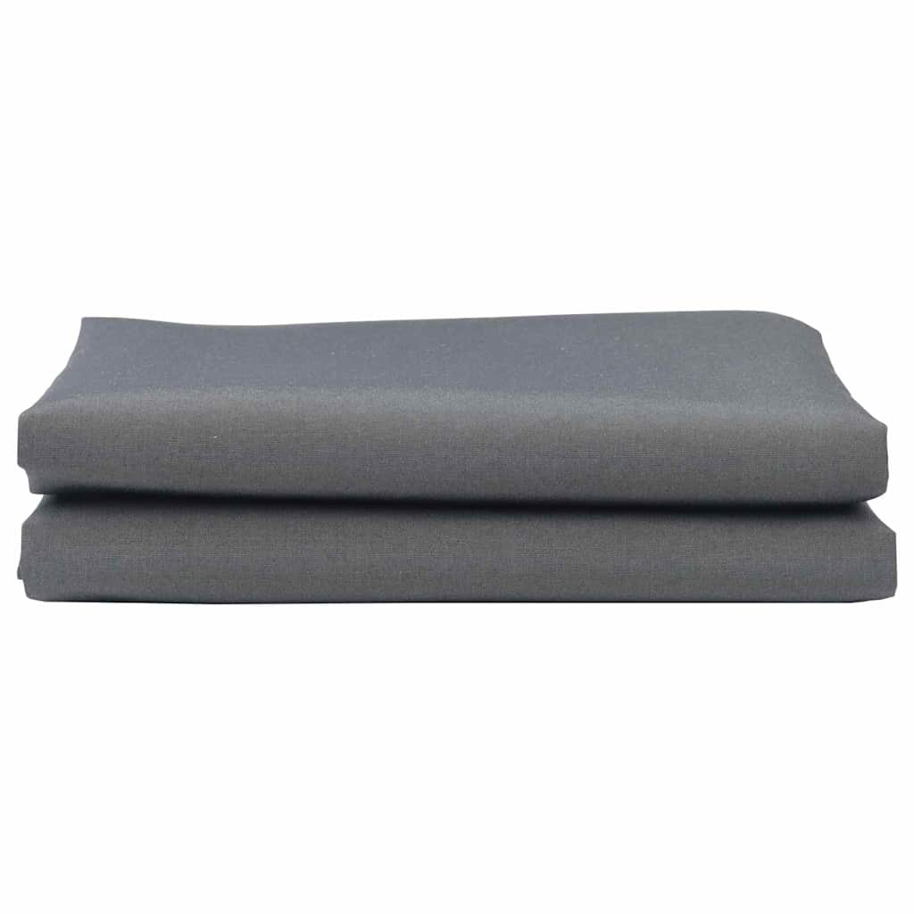 Markisenersatzstoff Anthrazit 1000 x 160 cm Polyester