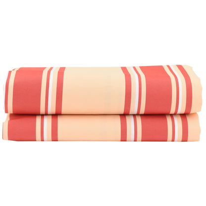 Markisenersatzstoff Gelb und Orange 1000 x 160 cm Polyester