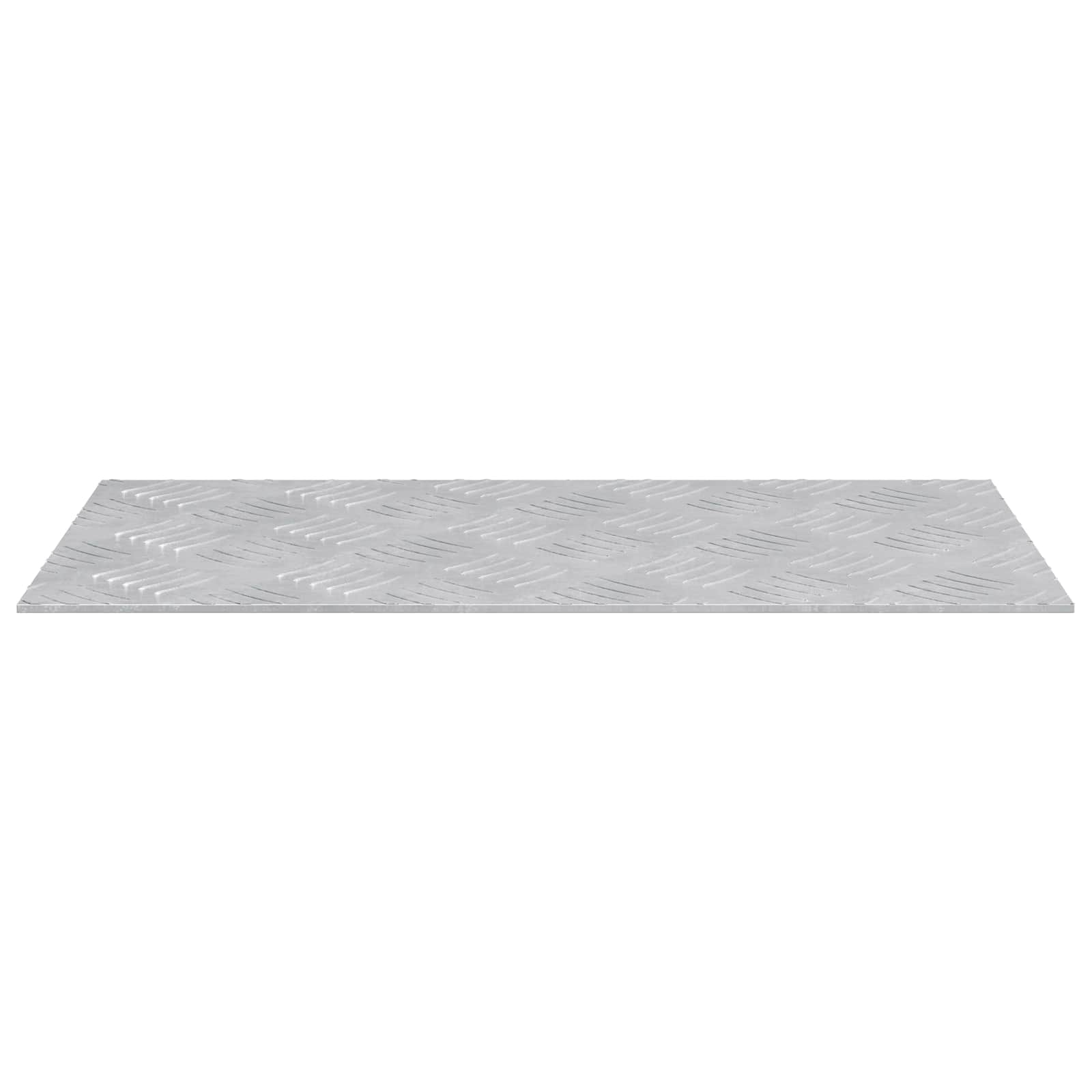 Treppe Tritt Rechtwinklig 2 pcs Silber 50 x 25 cm Aluminium
