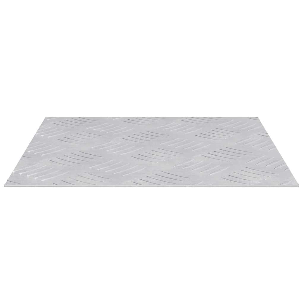 Treppe Tritt 2 stk. 30 x 30 cm Silber Aluminium Quadratisch