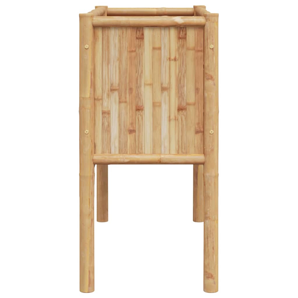 Garten-Hochbeet Braun 90 x 35 x 70 cm Bambus