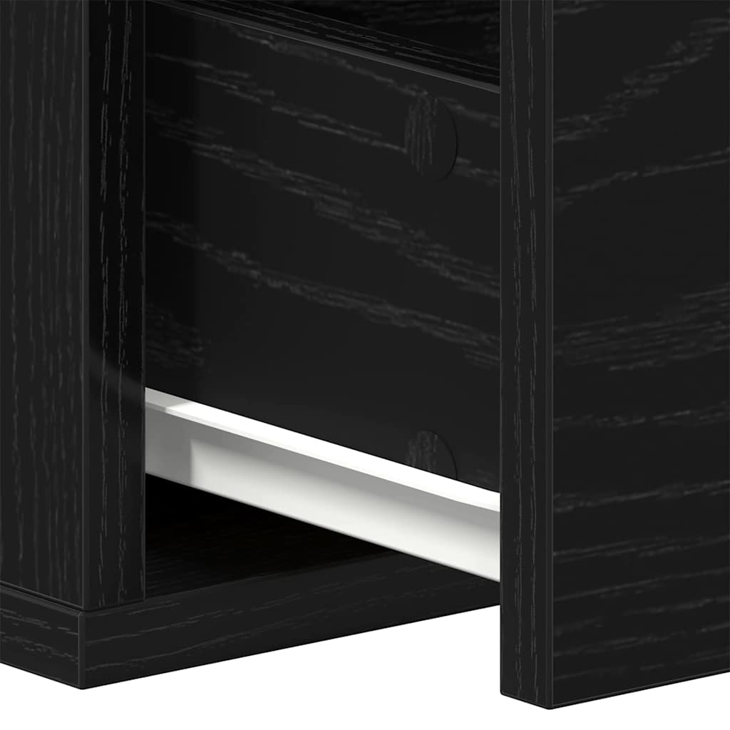 Wandschrank Schwarze Eiche 60 x 26 x 18,5 cm Holzwerkstoff