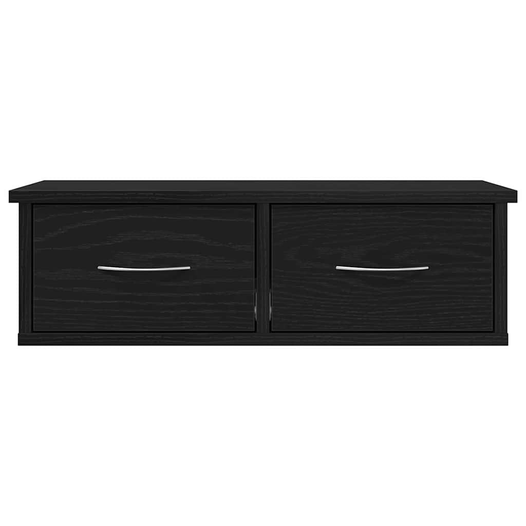 Wandschrank Schwarze Eiche 60 x 26 x 18,5 cm Holzwerkstoff