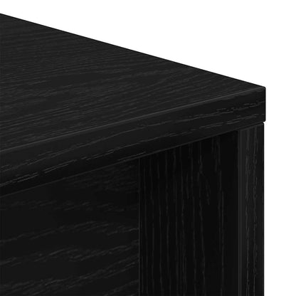 Schreibtisch Schwarz Eichen-Optik Holzwerkstoff