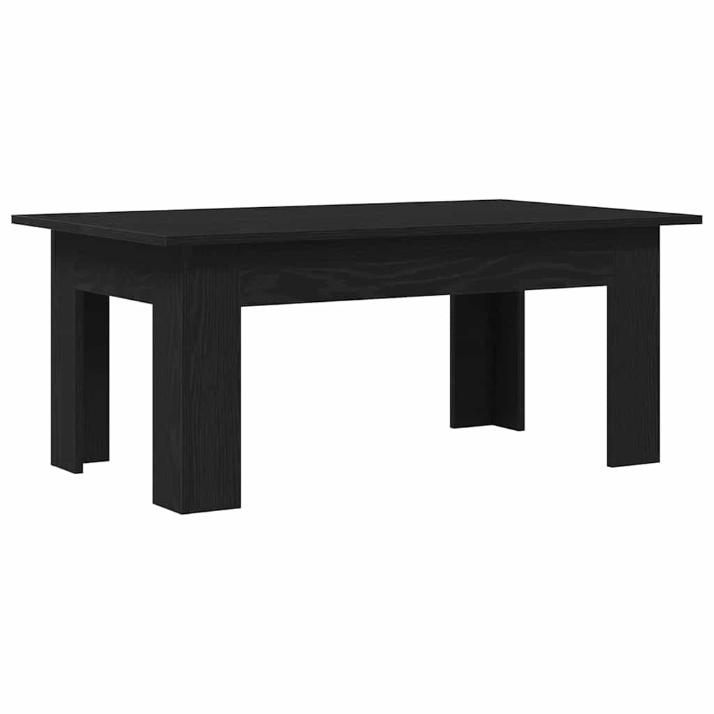 Couchtisch Schwarz Eichen-Optik 100 x 60 x 42 cm Holzwerkstoff