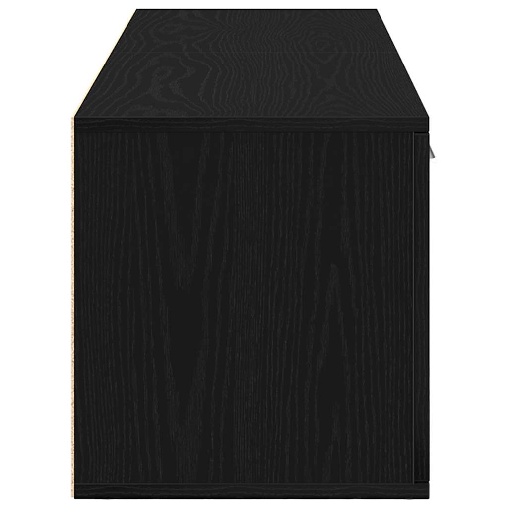 TV-Schrank Schwarze Eiche 120x34x37 cm Holzwerkstoff