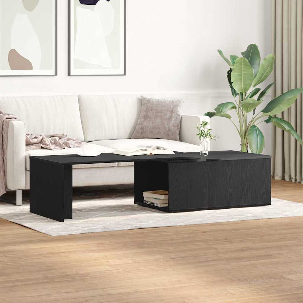 Couchtisch Schwarze Eiche 150 x 50 x 35 cm Holzwerkstoff
