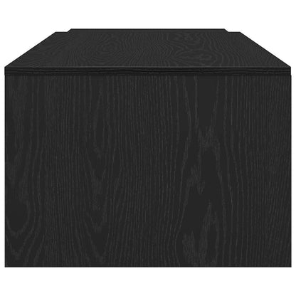 Couchtisch Schwarz Eichen-Optik 150 x 50 x 35 cm Holzwerkstoff
