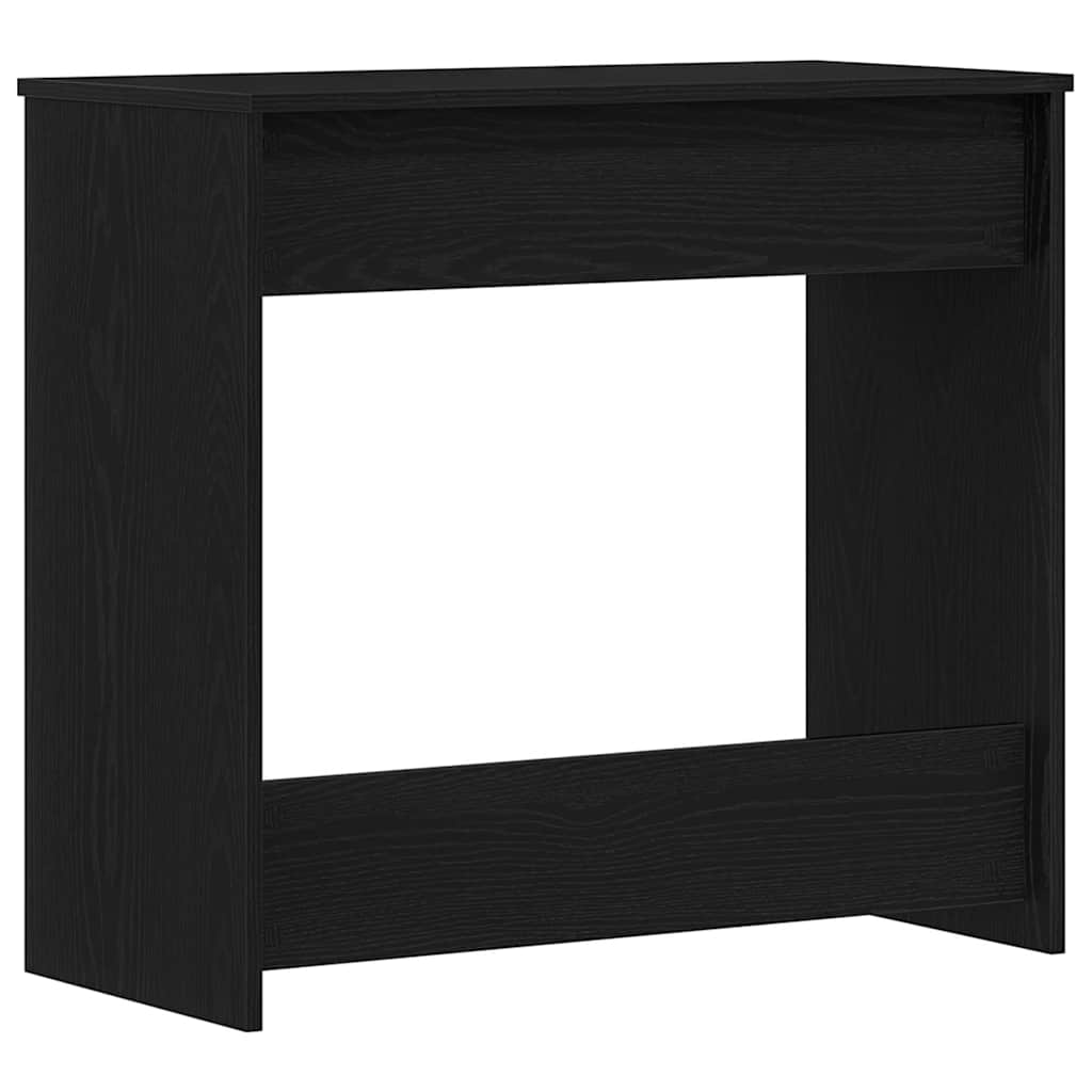 Schreibtisch Schwarz Eichen-Optik Holzwerkstoff 80 x 40 x 75 cm