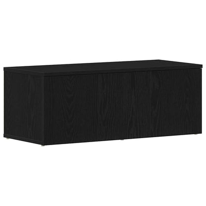 TV-Schränk 80x34x30 cm Schwarz Eichen-Optik Holzwerkstoff