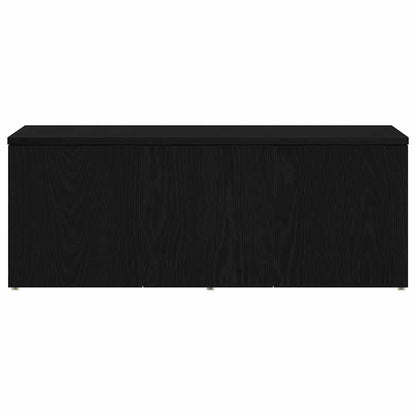 TV-Schränk 80x34x30 cm Schwarz Eichen-Optik Holzwerkstoff