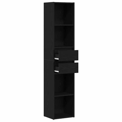 Bücherregal 4 Ebenen 36 x 30 x 171 cm Holzwerkstoff
