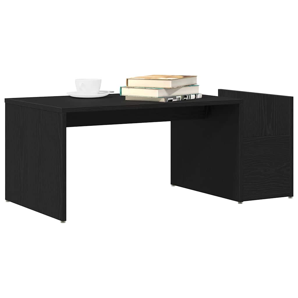 Couchtisch Schwarze Eiche 90 x 45 x 35 cm Holzwerkstoff