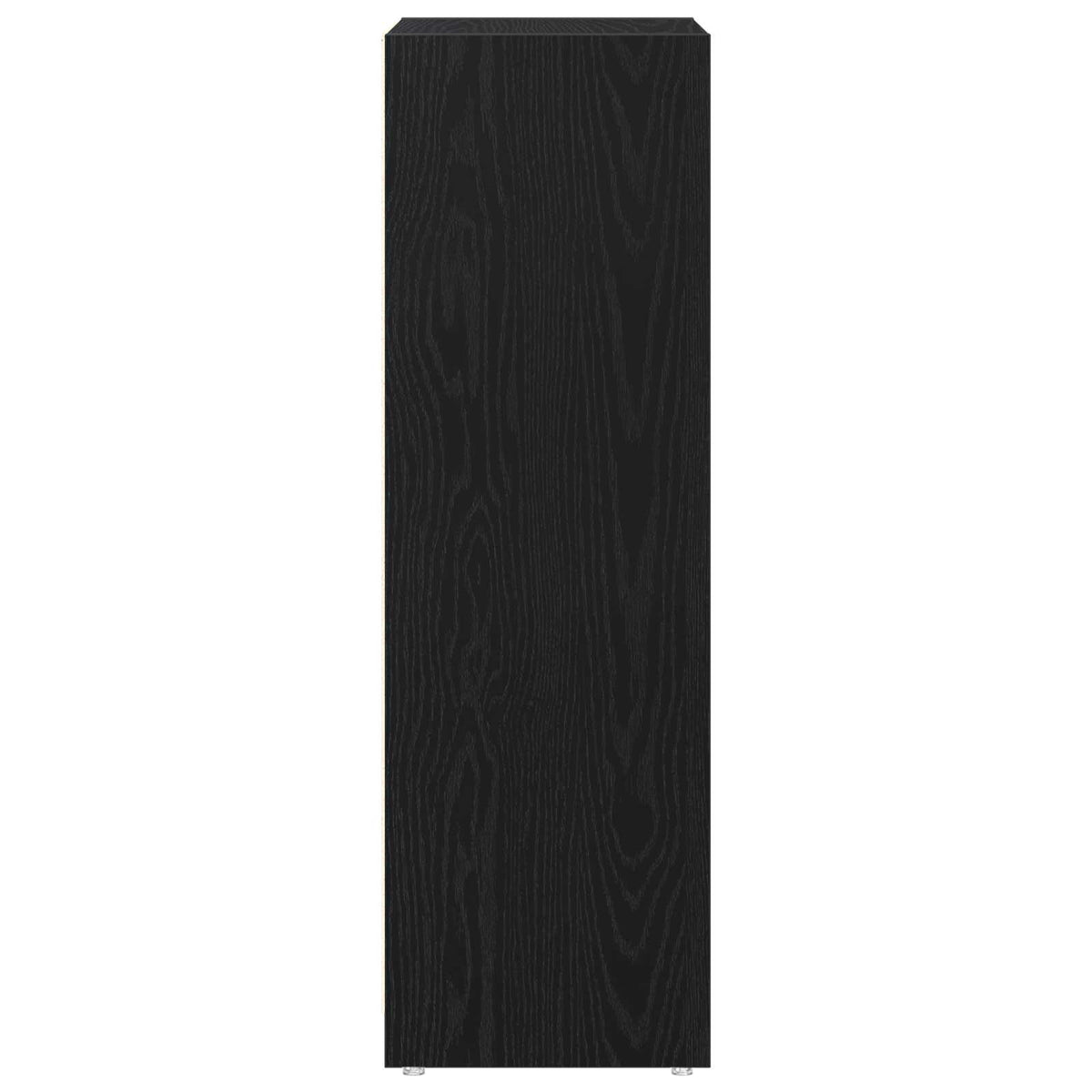 Badezimmerschrank Schwarz Eichen-Optik 30 x 30 x 95 cm