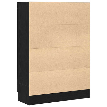 Bücherregal 3 Ebenen 82,5 x 30,5 x 115 cm Holzwerkstoff
