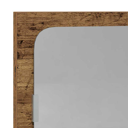 Spiegelablage Altholz 90 x 10,5 x 37 cm Holzwerkstoff