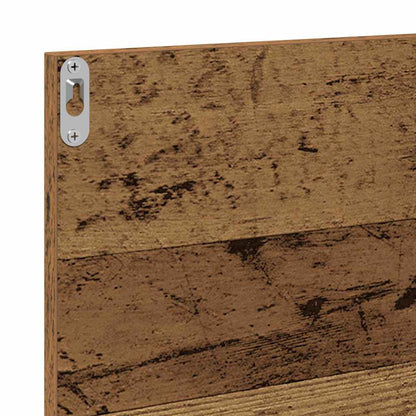 Spiegelablage Altholz 90 x 10,5 x 37 cm Holzwerkstoff