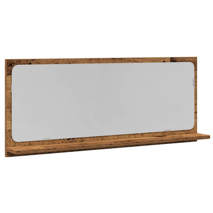Spiegelablage Altholz 90 x 10,5 x 37 cm Holzwerkstoff