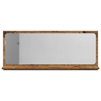 Spiegelablage Altholz 90 x 10,5 x 37 cm Holzwerkstoff
