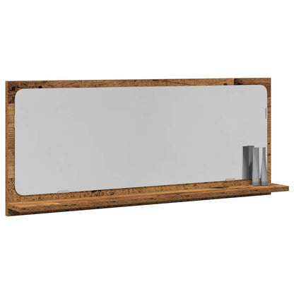 Spiegelablage Altholz 90 x 10,5 x 37 cm Holzwerkstoff