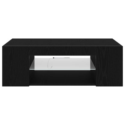 TV-Schränk 90 x 39 x 30 cm Schwarz Eichen-Optik Holzwerkstoff