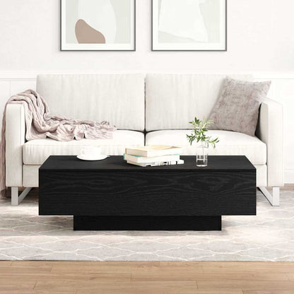 Couchtisch Schwarz Eichen-Optik 100 x 49,5 x 31 cm