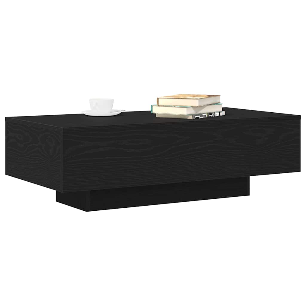 Couchtisch Schwarze Eiche 100 x 49.5 x 31 cm Holzwerkstoff