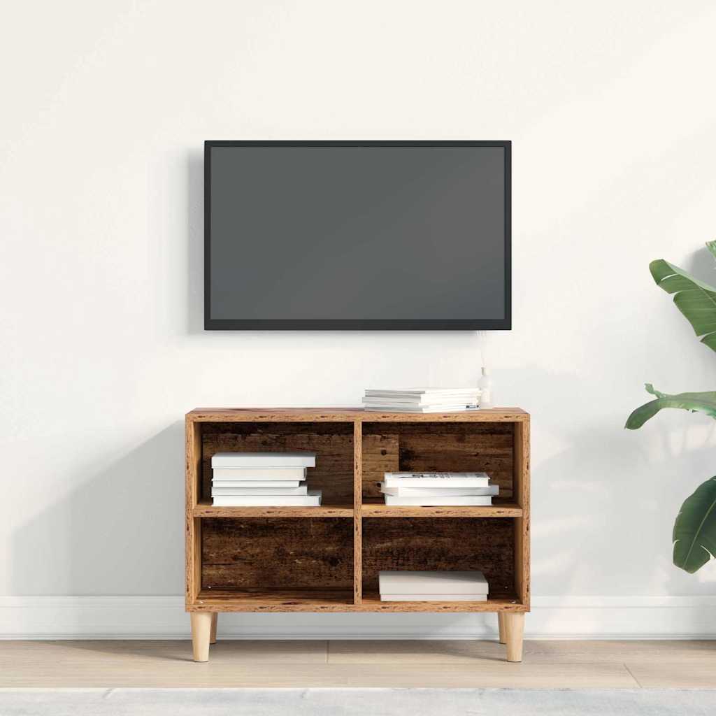 TV-Schränk 69,5 x 30 x 50 cm Altholz Holzwerkstoff