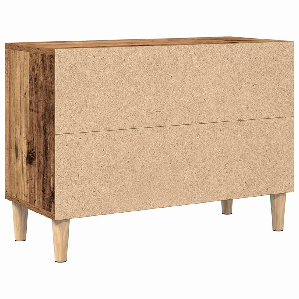 TV-Schränk 69,5 x 30 x 50 cm Altholz Holzwerkstoff