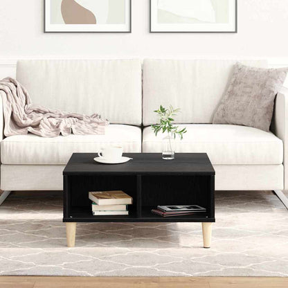 Couchtisch Schwarz Eichen-Optik 60 x 60 x 30 cm Holzwerkstoff