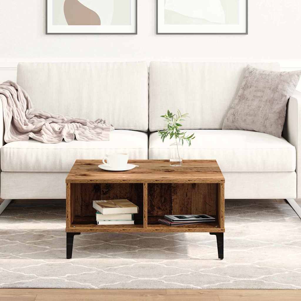 Couchtisch Altholz 60 x 60 x 30 cm Holzwerkstoff