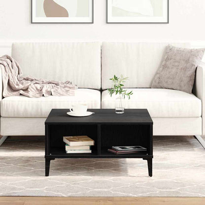 Couchtisch Schwarz Eichen-Optik 60 x 60 x 30 cm