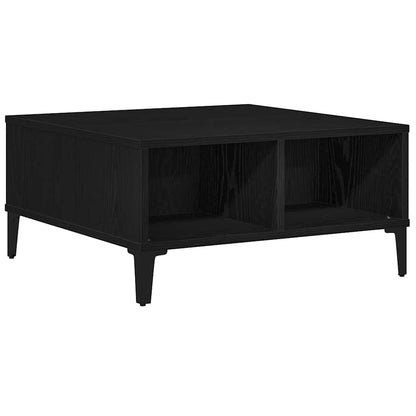 Couchtisch Schwarz Eichen-Optik 60 x 60 x 30 cm