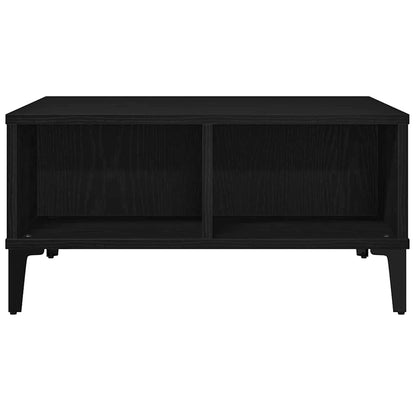 Couchtisch Schwarz Eichen-Optik 60 x 60 x 30 cm
