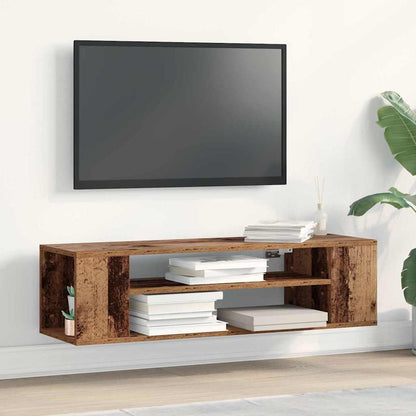 TV-Schränk 100 x 30 x 26,5 cm Altholz Holzwerkstoff