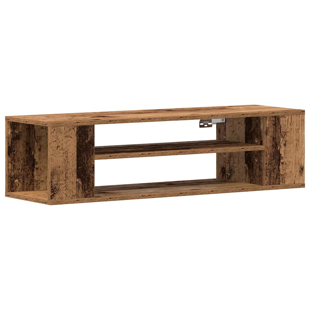 TV-Schränk 100 x 30 x 26,5 cm Altholz Holzwerkstoff