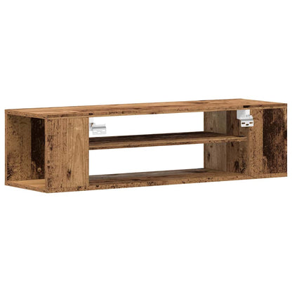 TV-Schränk 100 x 30 x 26,5 cm Altholz Holzwerkstoff