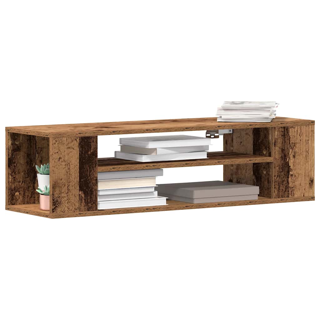 TV-Schränk 100 x 30 x 26,5 cm Altholz Holzwerkstoff