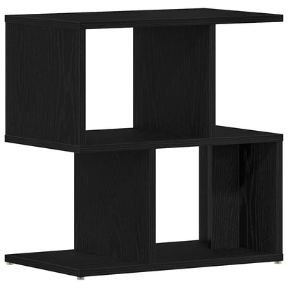 Nachttisch Schwarz Eichen-Optik 50 x 30 x 51,5 cm Holzwerkstoff