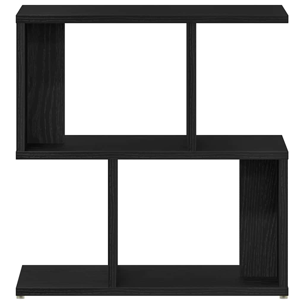 Nachttisch 2 stk. Schwarz Eichen-Optik 50 x 30 x 51,5 cm