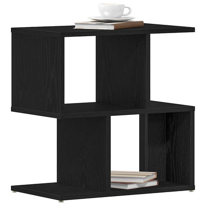 Nachttisch 2 stk. Schwarz Eichen-Optik 50 x 30 x 51,5 cm