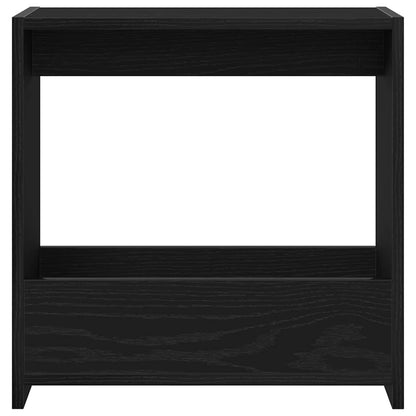 Beistelltisch Schwarz Eichen-Optik 50 x 26 x 50 cm