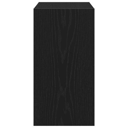 Beistelltisch Schwarz Eichen-Optik 50 x 26 x 50 cm