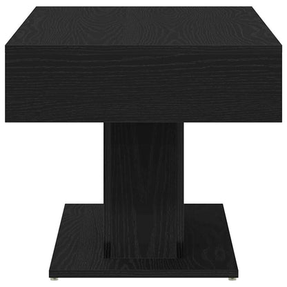 Couchtisch Schwarz Eichen-Optik 96 x 50 x 45 cm Holzwerkstoff