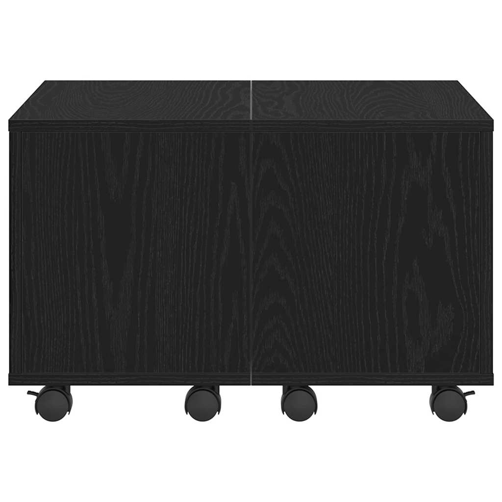 Couchtisch Schwarze Eiche 60 x 60 x 38 cm Holzwerkstoff
